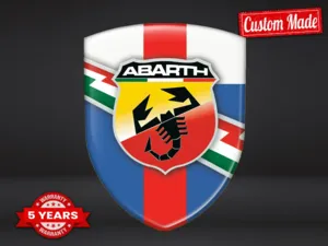 Fiat Abarth Pegatinas Logo Impresas Pro Máximo Resistente Elegante